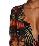 Tropic Touch Mesh Duster for 2023 festival outfits, festival dress, outfits for raves, concert outfits, and/or club outfits