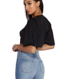 Tied To Fashion Crop Top is a fire pick to create 2023 festival outfits, concert dresses, outfits for raves, or to complete your best party outfits or clubwear!