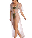 Mesmerize In Mesh Duster for 2022 festival outfits, festival dress, outfits for raves, concert outfits, and/or club outfits