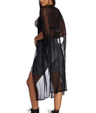 Don't Mesh Around Kimono is a trendy pick to create 2023 festival outfits, festival dresses, outfits for concerts or raves, and complete your best party outfits!