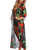 Tropical Adventure Cover Up