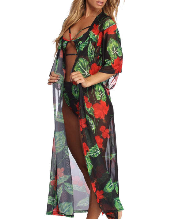 Tropical Adventure Cover Up