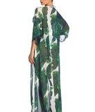 Transport To Tropics Long Kimono for 2022 festival outfits, festival dress, outfits for raves, concert outfits, and/or club outfits