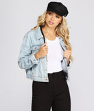 Casually Covered Denim Hoodie Jacket helps create the best summer outfit for a look that slays at any event or occasion!