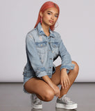 Best Distressed Denim Jacket is a trendy pick to create 2023 festival outfits, festival dresses, outfits for concerts or raves, and complete your best party outfits!