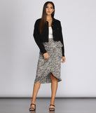 Denim With An Edge Jacket helps create the best summer outfit for a look that slays at any event or occasion!