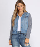Casual And Classic Denim Hoodie Jacket helps create the best summer outfit for a look that slays at any event or occasion!