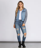 Casual And Classic Denim Hoodie Jacket helps create the best summer outfit for a look that slays at any event or occasion!