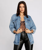 Classic Belted Denim Jacket helps create the best summer outfit for a look that slays at any event or occasion!