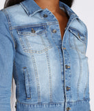 Got That Classic Vibe Jean Jacket is a trendy pick to create 2023 festival outfits, festival dresses, outfits for concerts or raves, and complete your best party outfits!