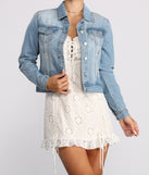 Everyday Basic Denim Jacket helps create the best summer outfit for a look that slays at any event or occasion!