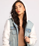 Cozy Casual Vibe Sherpa Denim Jacket helps create the best summer outfit for a look that slays at any event or occasion!