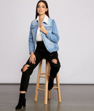Cozy Cutie Sherpa Knit Denim Jacket helps create the best summer outfit for a look that slays at any event or occasion!