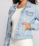 Classic Vibes Basic Denim Jacket helps create the best summer outfit for a look that slays at any event or occasion!