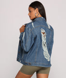 Edgy Everyday Destructed Denim Jacket helps create the best summer outfit for a look that slays at any event or occasion!