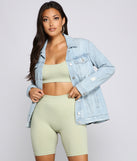 Destructed Diva Oversized Denim Jacket helps create the best summer outfit for a look that slays at any event or occasion!