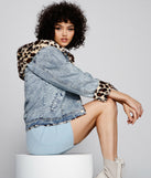 So Sassy Faux Fur Denim Jacket helps create the best summer outfit for a look that slays at any event or occasion!