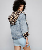 So Sassy Faux Fur Denim Jacket helps create the best summer outfit for a look that slays at any event or occasion!