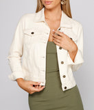 Stylish Staple Denim Jacket helps create the best summer outfit for a look that slays at any event or occasion!