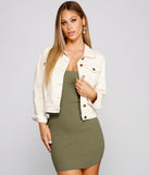 Stylish Staple Denim Jacket helps create the best summer outfit for a look that slays at any event or occasion!