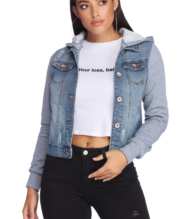 Layer It On Me Denim Jacket