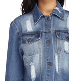 Fave Frayed Denim Jacket