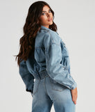 90s Chick Boyfriend Denim Jacket helps create the best summer outfit for a look that slays at any event or occasion!