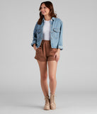 Denim Daze Distressed Jacket helps create the best summer outfit for a look that slays at any event or occasion!