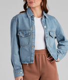 Denim Daze Distressed Jacket helps create the best summer outfit for a look that slays at any event or occasion!