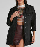 So Edgy Oversized Denim Jacket is a trendy pick to create 2023 festival outfits, festival dresses, outfits for concerts or raves, and complete your best party outfits!