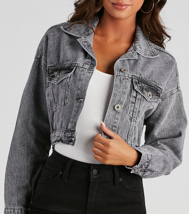 DENIM BOMBER JACKET | VAQUERA