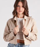Casual Perfection Cropped Denim Shacket is a fire pick to create 2023 festival outfits, concert dresses, outfits for raves, or to complete your best party outfits or clubwear!