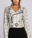 Time To Slay Moto Jacket helps create the best summer outfit for a look that slays at any event or occasion!