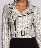 Time To Slay Moto Jacket helps create the best summer outfit for a look that slays at any event or occasion!