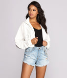 Stripe Game On Point Jacket helps create the best summer outfit for a look that slays at any event or occasion!