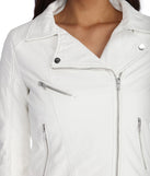Envy Me Faux Leather Jacket for 2022 festival outfits, festival dress, outfits for raves, concert outfits, and/or club outfits