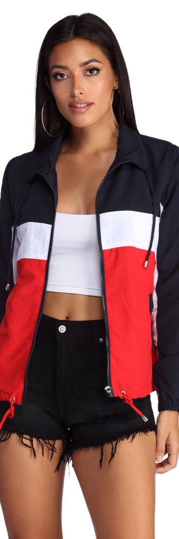 Next Level Color Block Jacket