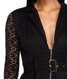 All Laced With Style Jacket Dress