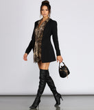 Hello Gorgeous Blazer Dress helps create the best summer outfit for a look that slays at any event or occasion!