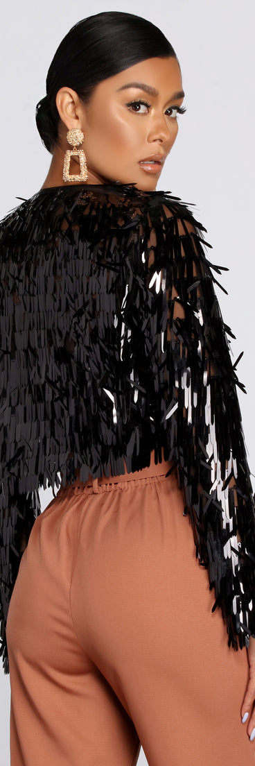 Till' Midnight Sequin Jacket is a trendy pick to create 2023 festival outfits, festival dresses, outfits for concerts or raves, and complete your best party outfits!
