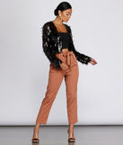 Till' Midnight Sequin Jacket is a trendy pick to create 2023 festival outfits, festival dresses, outfits for concerts or raves, and complete your best party outfits!