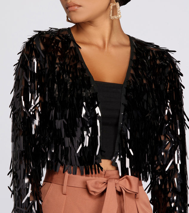 Till' Midnight Sequin Jacket | Windsor