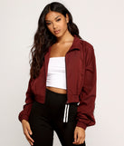 Cropped Sporty Jacket