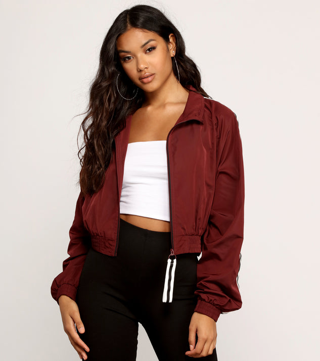 Cropped Sporty Jacket