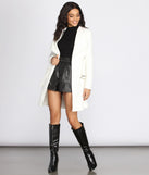 Out & About Drape Front Trench Coat helps create the best summer outfit for a look that slays at any event or occasion!