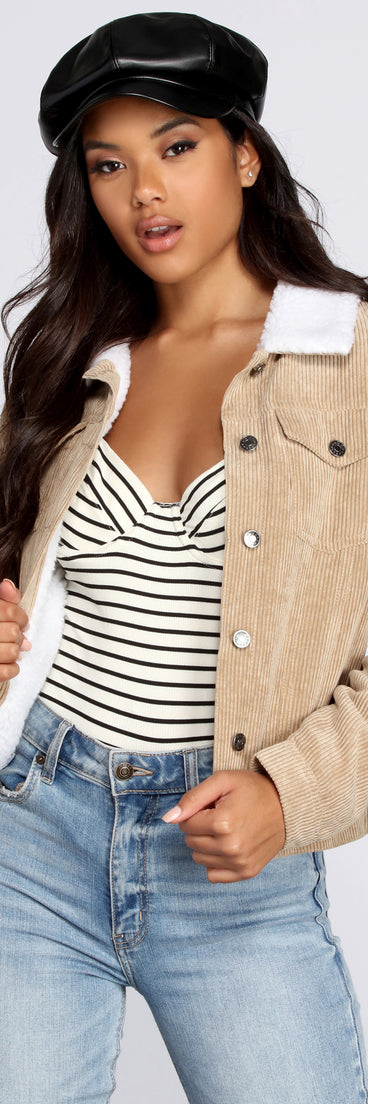 Cozy Feels Sherpa Jacket