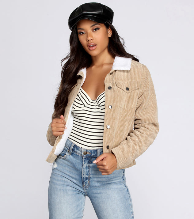 Cozy Feels Sherpa Jacket