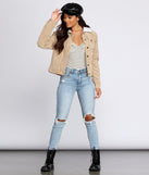 Cozy Feels Sherpa Jacket