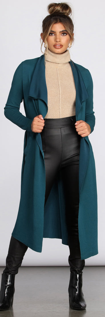 You Better Work Trench Coat helps create the best summer outfit for a look that slays at any event or occasion!