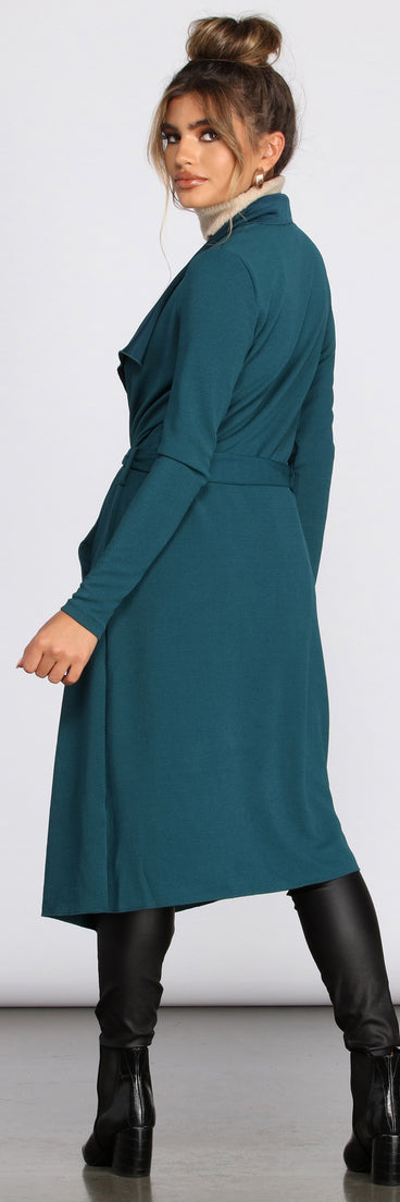 You Better Work Trench Coat helps create the best summer outfit for a look that slays at any event or occasion!